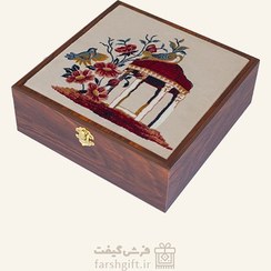 تصویر جعبه فرش mdf حافظیه (25*25) 