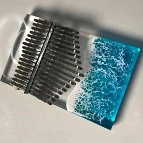 تصویر کالیمبا شیشه رزین مدل دریا 