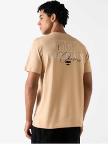 تصویر تی‌شرت آستین کوتاه لی کوپر با طراحی چاپی و یقه گرد برند lee cooper Lee Cooper Printed Crew Neck T-shirt with Short Sleeves