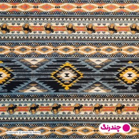 تصویر روبالشی آدنو مدل قشقایی کد CH156 بسته 2 عددی 