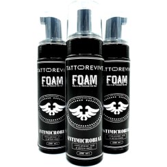 تصویر فوم تمیز کننده تتو ریوایو tattoo revive foam 