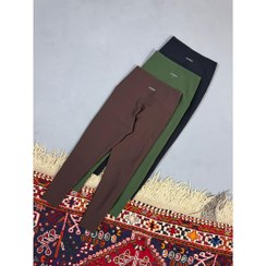 تصویر لگینگ اویشو قهوه ای 