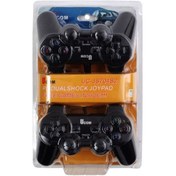 تصویر دسته بازی دوبل شوکدار سیمی Exon UC-JS704S2 Exon UC-JS704S2 PC PC Dual Shock Gaming Controller