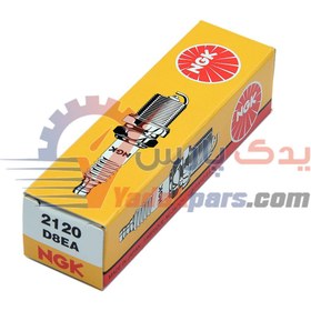 تصویر شمع نیکل موتورسیکلت هوندا۱۲۵ برند NGK ژاپن (۱عددی) Spark Plugs NGK D8EA 2120 JAPAN