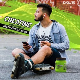 تصویر کراتین مونوهیدرات طعم دار ایوولایت لاین اصلی(300 گرم) Evolite Creatine