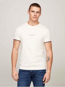 تصویر تیشرت مردانه تامی هیلفیگر اورجینال اکرو Tommy Hilfiger MW0MW32584-07 