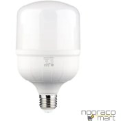 تصویر لامپ ال ای دی افراتاب ۳۰ وات مهتابی مدل E27 