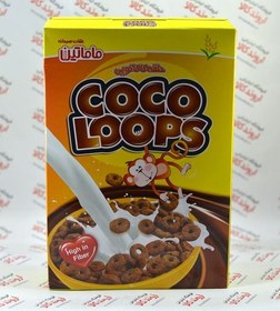 تصویر کورن فلکس صبحانه ماماتین Mamatin مدل Coco Loops 