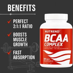 تصویر کمپلکس بی سی ای ای ناترند NUTREND BCAA