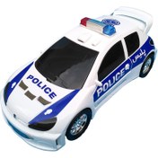 تصویر ماشین بازی پلیس مدل پژو 206 طرح راهنمایی و رانندگی 