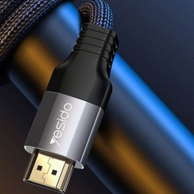 تصویر کابل Yesido HM08 HDMI 4K 2m ا Yesido HM08 HDMI 2m Cable Yesido HM08 HDMI 2m Cable