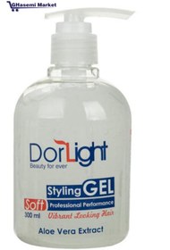 تصویر ژل حالت دهنده موی سر دورلایتDorLight (سفید) DorLight Hard Styling Gel