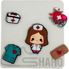 تصویر استیکر کراکس جیبیتز پزشک پرستاری 5 عددی 