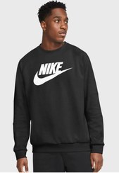 تصویر سویشرت مردانه نایک اورجینال مشکی Nike DJ0348-010 