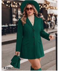 تصویر مانتو زنانه کتی مازراتی مجلسی واداری 