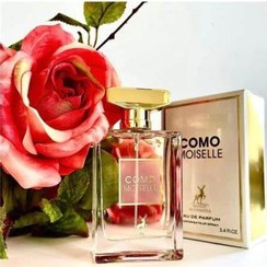 تصویر عطر ادوپرفیوم زنانه الحمبرا مدل Como Moiselle رایحه شیرین حجم ۱۰۰ میلی لیتر 