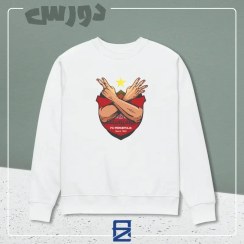 تصویر دورس سه نخ ترک طرح پرسپولیس کد 1061 