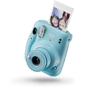 تصویر دوربین عکاسی چاپ سریع اینستکس مینی 11 فوجی + فیلم 20 تایی | FUJIFILM INSTAX MINI 11 (Sky Blue) 