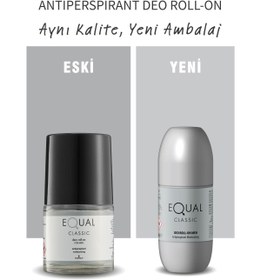 تصویر دئودورانت - رول آن Equal اورجینال زنانه برند خارجی 8690973030375 Classic Men's Roll On 50 ml 