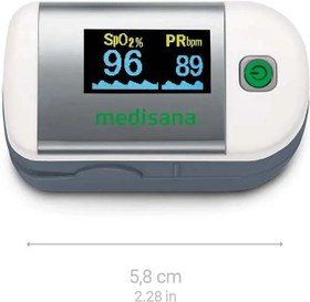 تصویر پالس اکسیمتر مدیسانا PM 100 جعبه خراب Pulse-Oximeter-Medisana-PM100