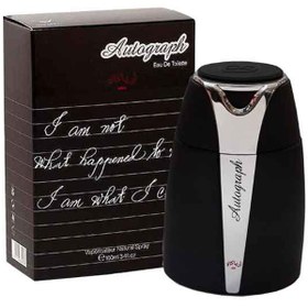 تصویر ادکلن مردانه عماد آرا EMAD ARA مدل Autograph حجم 100 میلی لیتر Emper Vivarea Autograph Eau De Toilette For Men 100ml