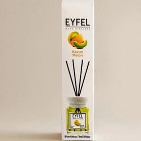 تصویر خوشبو کننده هوا ایفل (Eyfel) مدل Melon طالبی حجم 120 میلی لیتر EYFEL MELON REED DIFFUSER (120ml)