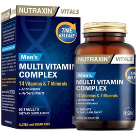 تصویر مولتی ویتامین کمپلکس نوتراکسین مخصوص آقایان Nutraxin Men’s Multi Vitamin Complex