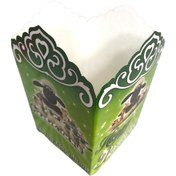 تصویر ظرف پاپ کورن مستر تم طرح بره ناقلا بسته بندی 10 عددی 