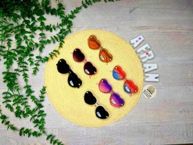 تصویر عینک طرح قلبی 