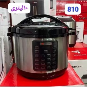 تصویر زودپز و پلوپز برقی مباشی مدل 810 Multi cooker mebashi model 810