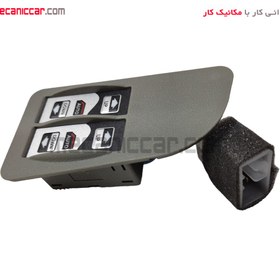 تصویر کلید شیشه بالابر لمسی جلو چپ دو پل پراید 141 سامفر Electrical components