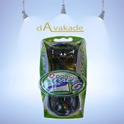 تصویر خودتراش شش لبه یدک دار مردانه DORCO دورکو SXD2002 