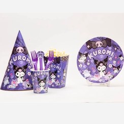 تصویر پک تم تولد ۱۰ نفره کرومی جذاب 