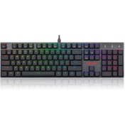 تصویر کیبورد بی سیم مکانیکال گیمینگ ردراگون مدل Static X K535P-KBS RGB Redragon Static X K535P-KBS RGB Gaming Keyboard