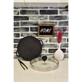 تصویر تابه گریل چدن یونیک 