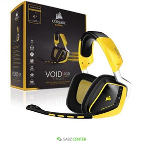 تصویر هدست مخصوص بازی کورسیر مدل VOID Wireless Dolby 7.1 RGB Corsair VOID Wireless Dolby 7.1 RGB