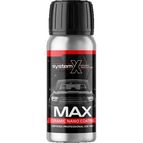 تصویر سرامیک بدنه خودرو مکس سیستم ایکس ا System X Max Ceramic Nano Coating 9H 65ml System X Max Ceramic Nano Coating 9H 65ml
