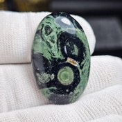 تصویر نگین درشت سنگ طبیعی کامبابا جاسپر کهکشانی کد ۳۳۷۱۲ 