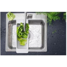 تصویر آبکش سینک ایکیا مدل GRUNDVATTNET طوسی 