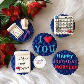 تصویر کاپ کیک تولد مهندس 