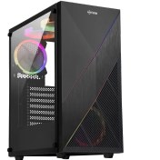 تصویر کیس کامپیوتر فاطر FG-520B ARGB Mid Tower مشکی Fater FG-520B ARGB Mid Tower Black Computer Case