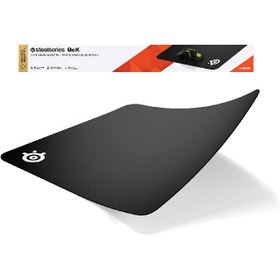 تصویر موس پد استيل سريز مدل QcK Edge - Large ا SteelSeries QcK Gaming Surface - Large Stitched Edge Cloth - Extra Durable - Optimized For Gaming Sensors - Black 450 mm x 400 mm x 2 mm SteelSeries QcK Gaming Surface - Large Stitched Edge Cloth - Extra Durable - Optimized For Gaming Sensors - Black 450 mm x 400 mm x 2 mm