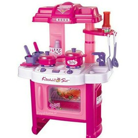 تصویر اسباب بازی دخترونه ست آشپزخانه مدل Kitchen Set آیتم 00852 سایز متوسط برند بیبی بورن 