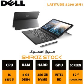 تصویر لپ تاپ استوک تبلت شو دل DELL LATITUDE 7210 i7 16GB 512GB INTEL با قلم DELL LATITUDE 7210 i7 16GB 256GB INTEL tablet laptop