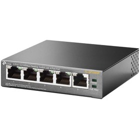 تصویر سوییچ دسکتاپ 5 پورت تی پی-لینک مدل TL-SF1005P Desktop Switch TP-Link TL-SF1005P 5-Port