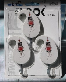 تصویر هوک یا آویز چسبی 3عددی 