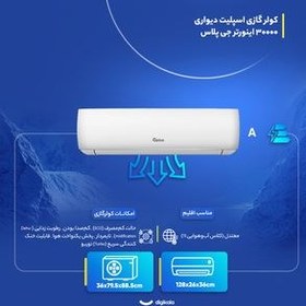 تصویر کولر گازی جی پلاس اینورتر دار GAC-HV30VQN1 ظرفیت 30000 GPlus 30000 GAC-HV30VQN1 Inverter Air Conditioner