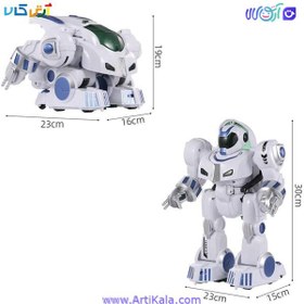 تصویر ربات کنترل از راه دور با قابلیت تغییر شکل Deformation RC Robot 