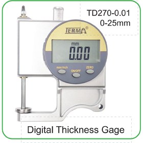 تصویر ضخامت سنج دیجیتال ترما TERMA Digital Thickness Gage