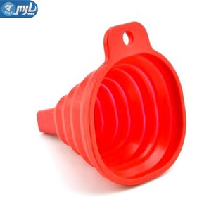 تصویر قیف تاشو سیلیکونی آشپزخانه 